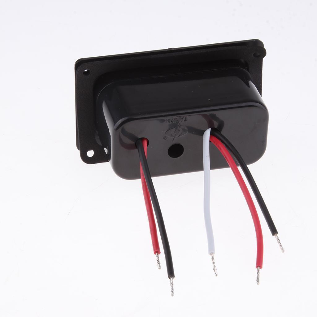 Bilge Pump Switch 3-Way Toggle Switch ON-OFF-ON Manual / Off / Auto 12V