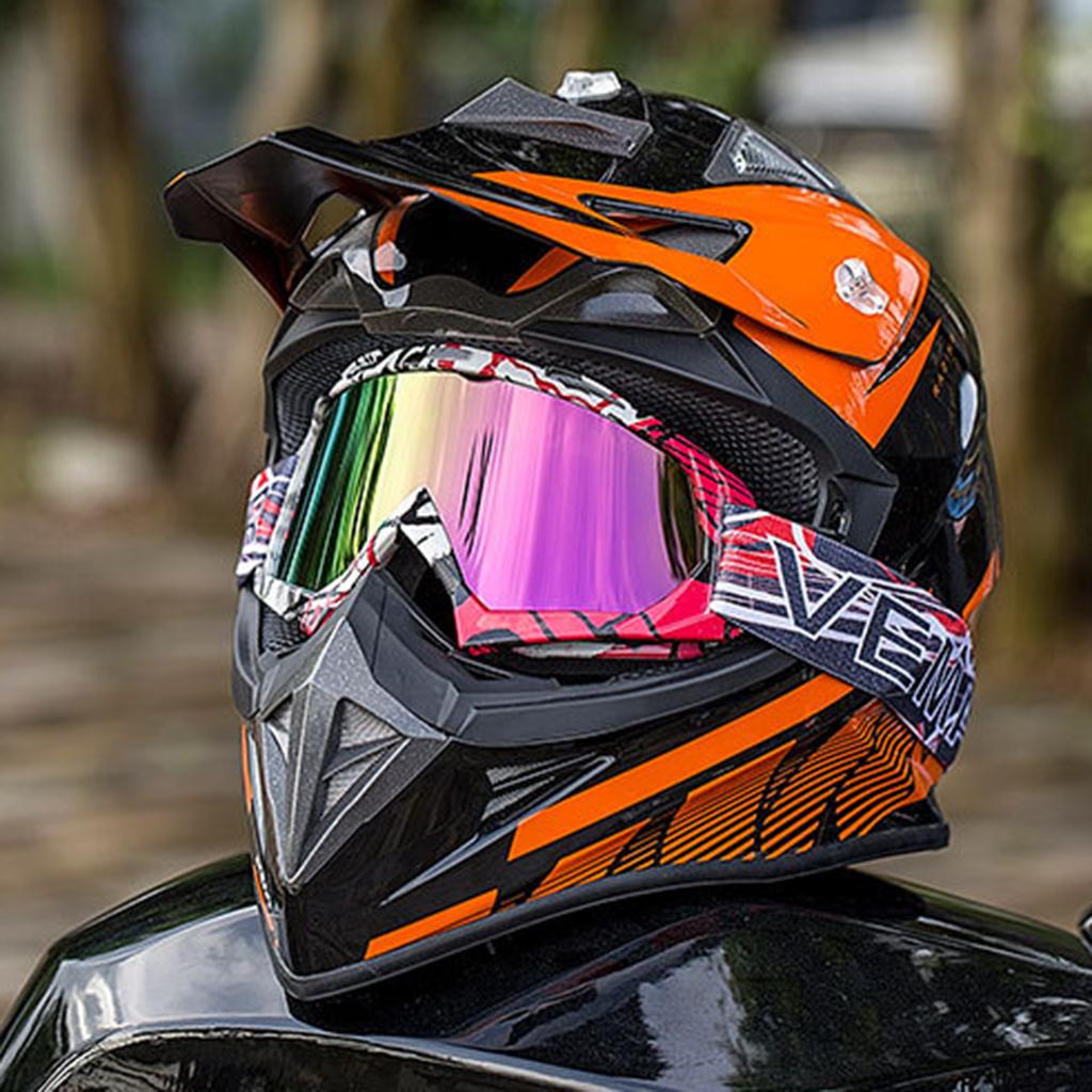 Winter Motocross Snowmobile Snowboard Goggles UV Protector Eyewear Clear