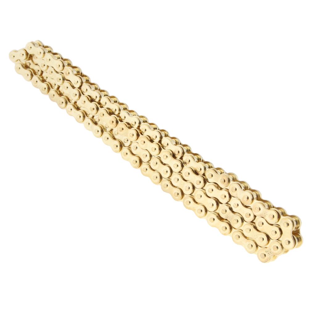 420 GOLD CHAIN 102 LINK FOR COOLSTER TAOTAO SDG 107 109 DIRT PIT BIKE ATV