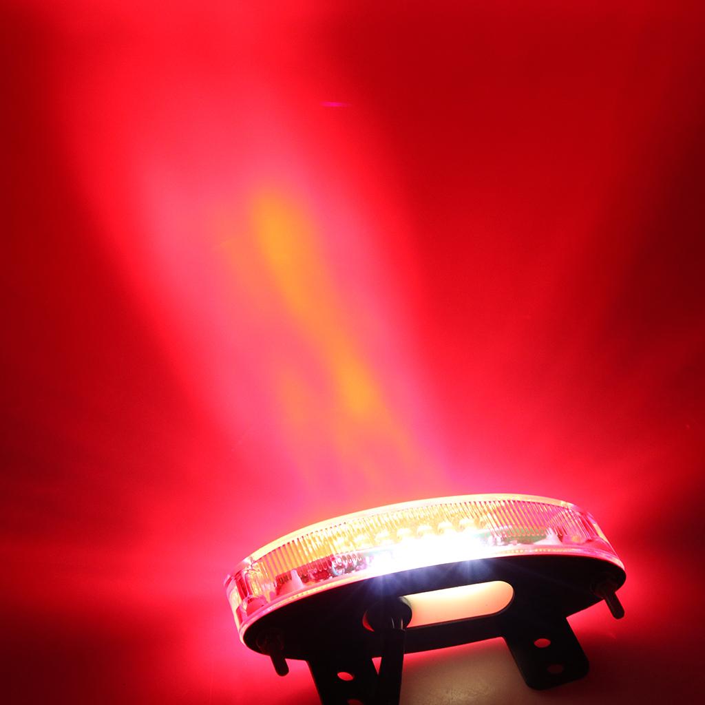Motorcycle Universal 12V LED Brake Running Lamp Rear Tail Light for Honda Clear