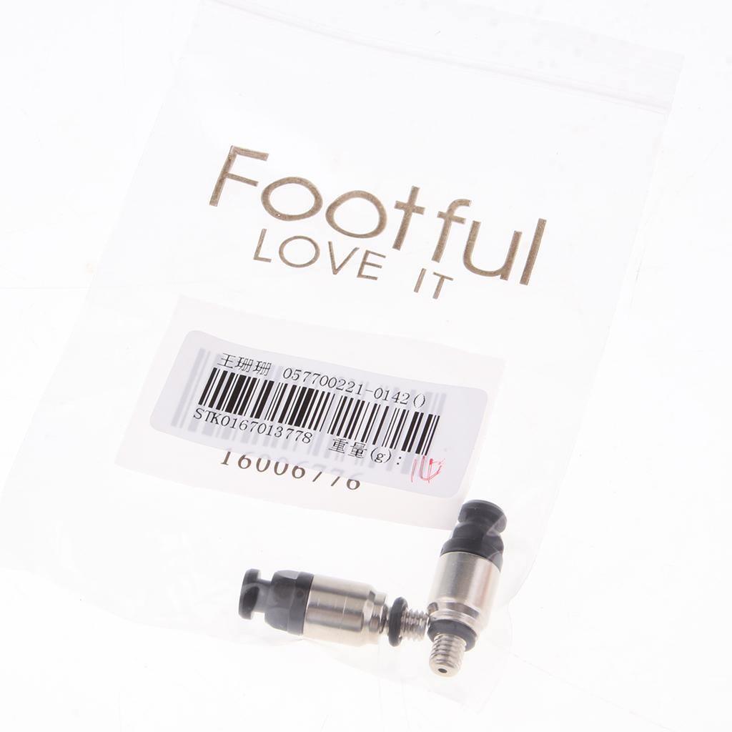 M5 Front Fork Air Bleeder Screws Valve Relief for CRF YZF Dirt Bike Black