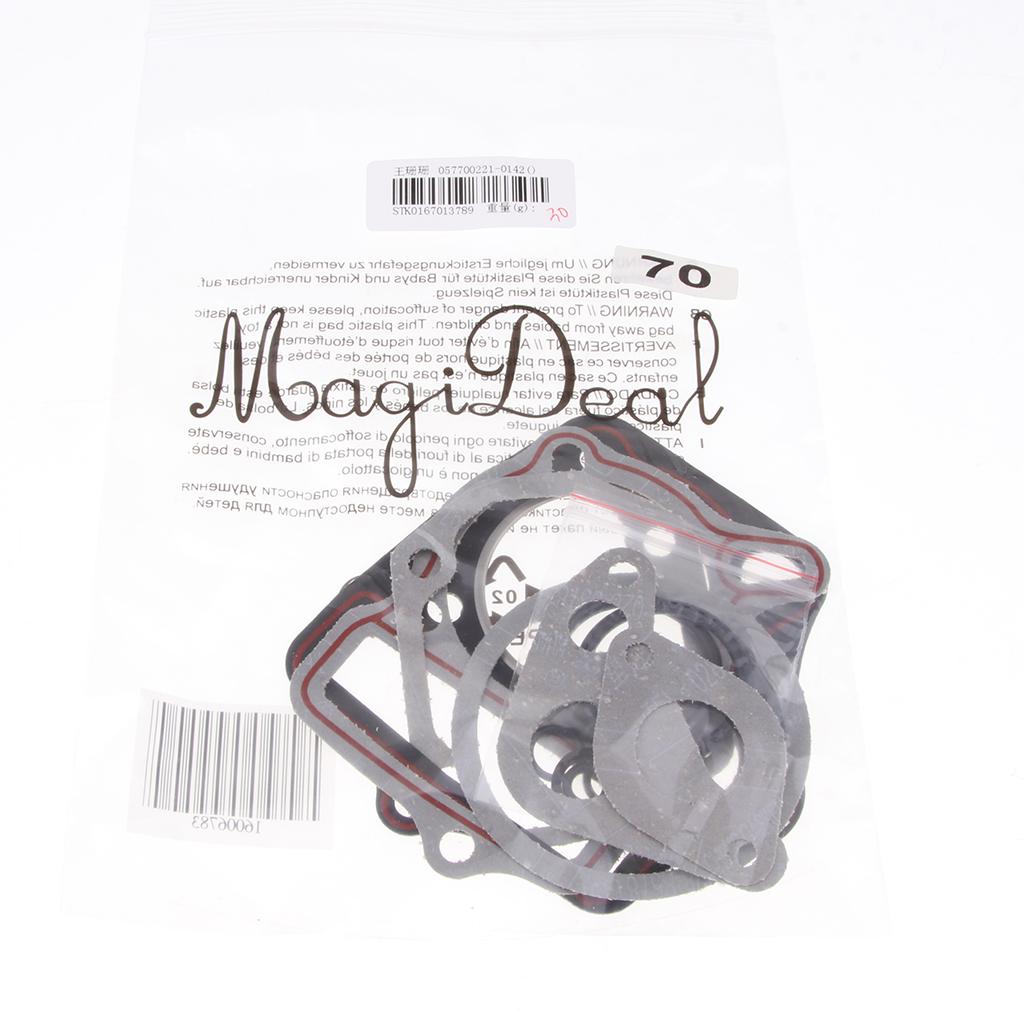 Motorcycle Engine Cylinder Middle Gasket Kit for 70cc Motocross Dirt Bikes