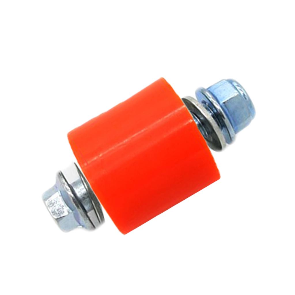 4x8mm Chain Roller Tensioner Pulley Wheel Guide for Yamaha YFZ 350 Orange