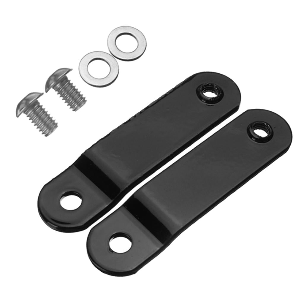 Black Gas Fuel Tank Lift Kit for Harley Sportster XL883 1200 48 72 51mm