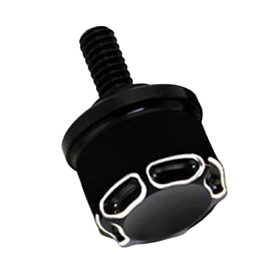 Black Aluminum Seat Mount Bolt Screw Cap Nut for Harley Mounting Seat 3