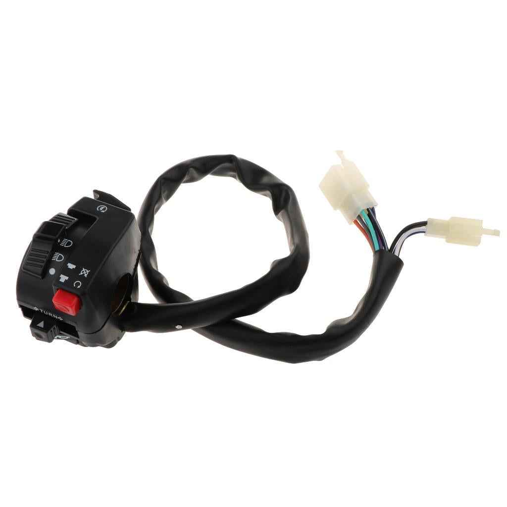 Kill Start Turning Light Choke Horn Switch Button for PIT Quad Dirt Bike ATV