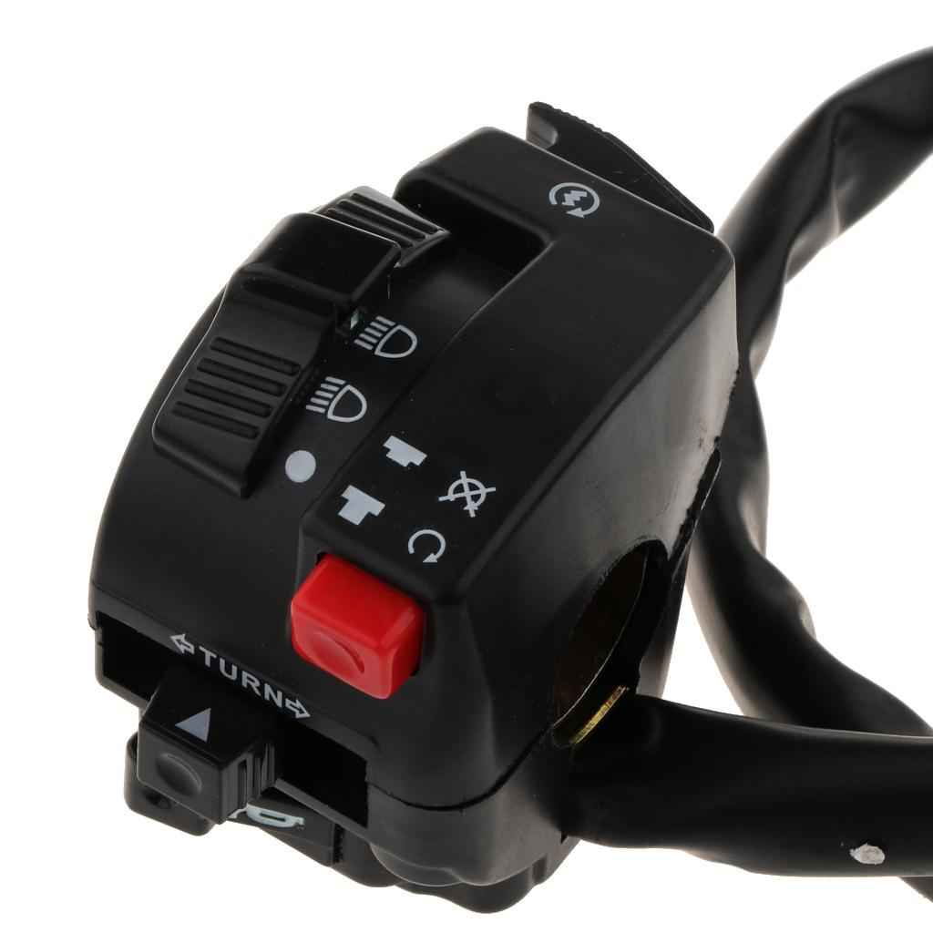 Kill Start Turning Light Choke Horn Switch Button for PIT Quad Dirt Bike ATV