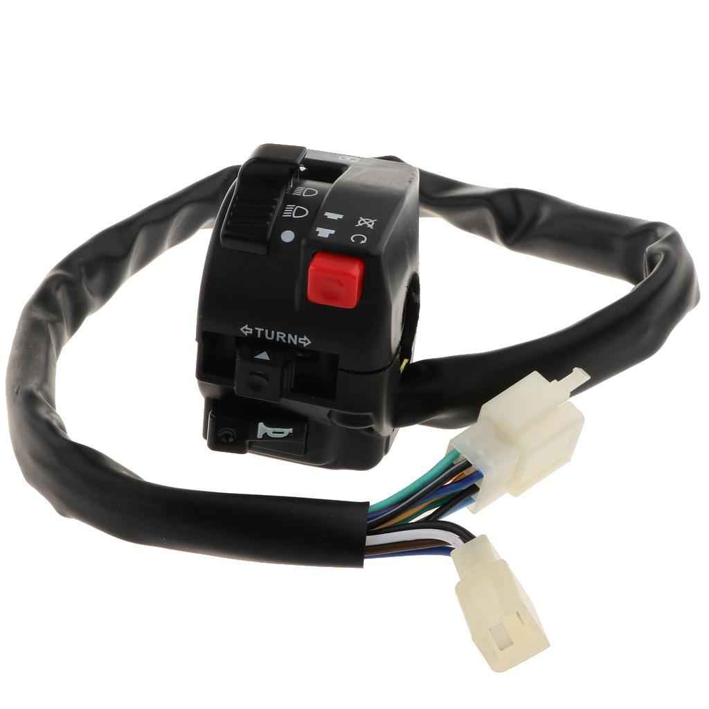 Kill Start Turning Light Choke Horn Switch Button for PIT Quad Dirt Bike ATV