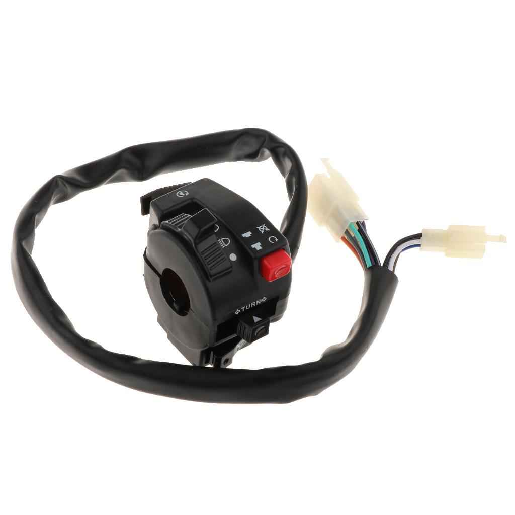 Kill Start Turning Light Choke Horn Switch Button for PIT Quad Dirt Bike ATV