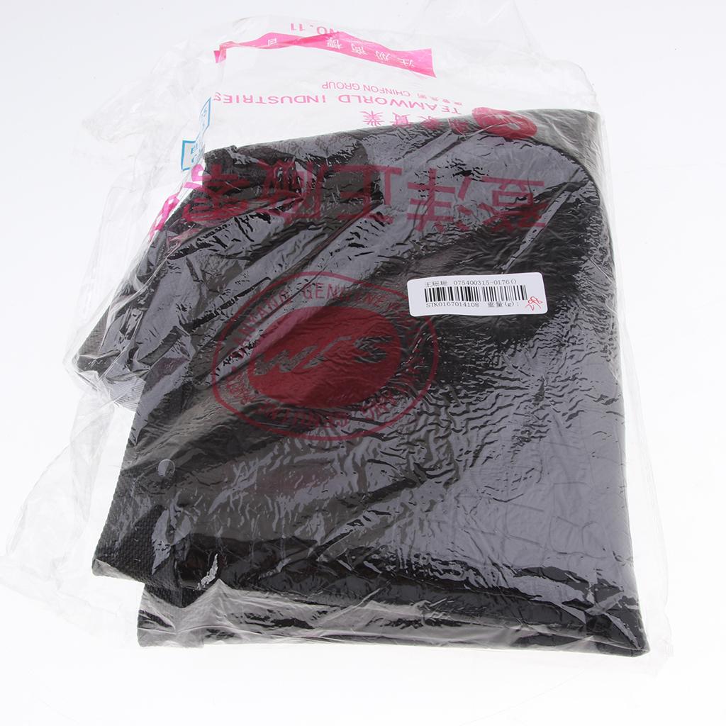 Artificial Leather Motorcycle Seat Cover Waterproof Seat Protect Pad Black