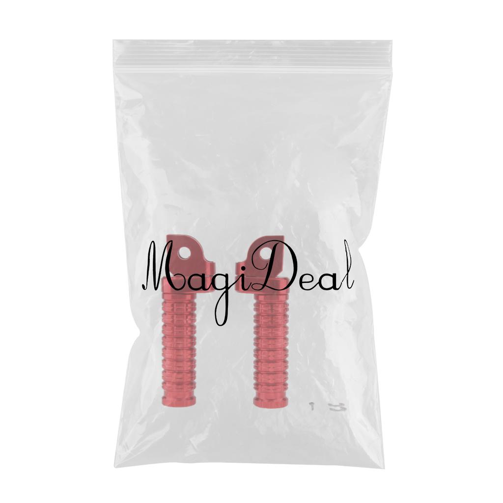 Motorcycle Front Foot Pegs for Honda CB125R CB250R CB300R 2018 Red