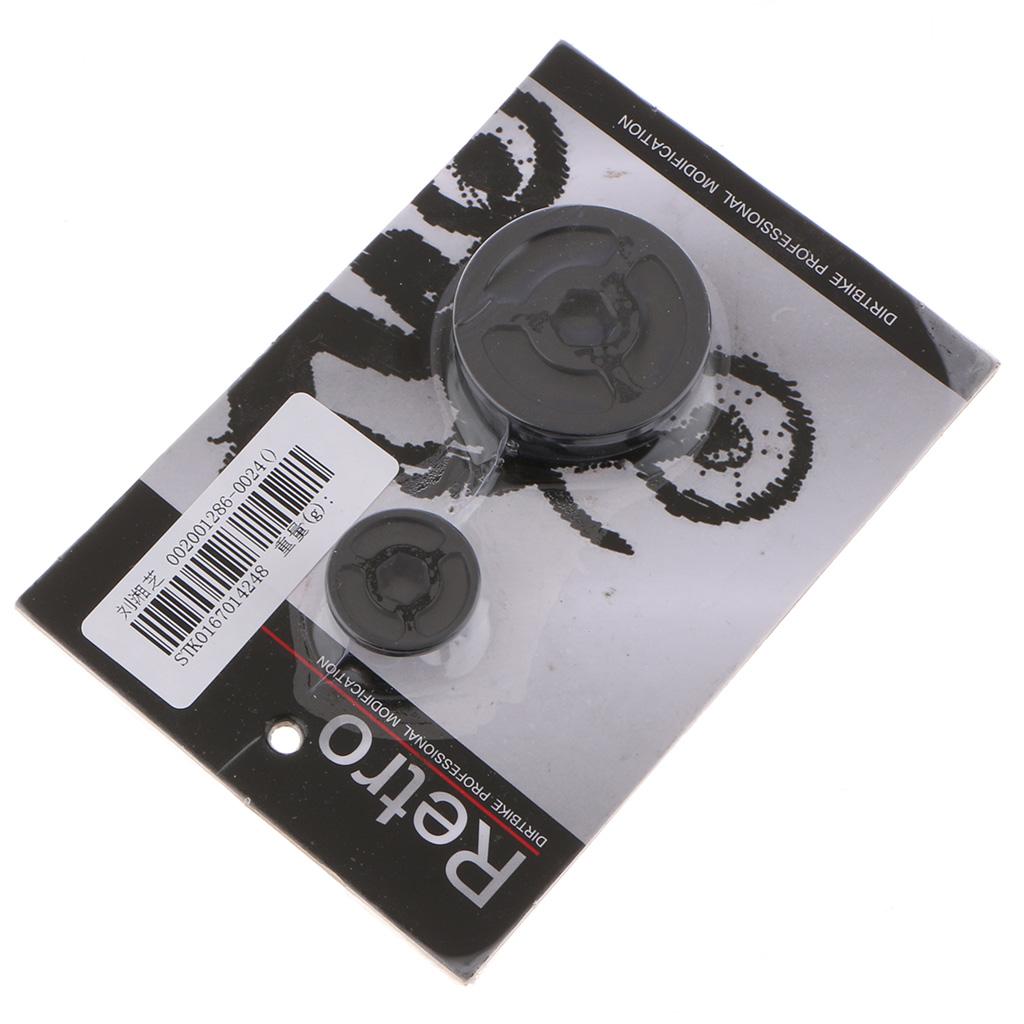Universal Engine Guard Oil Filler Cover Screws for Motorcycle Black