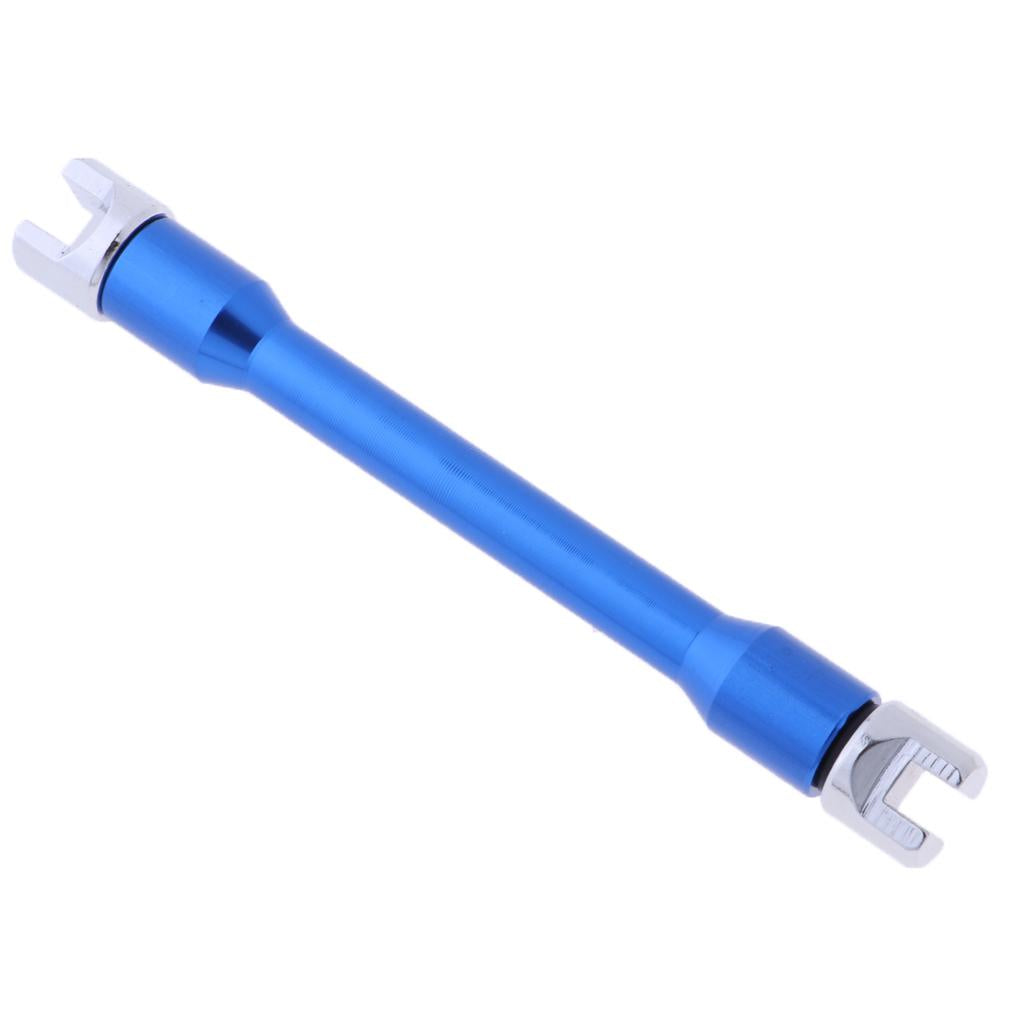 Motorcycle Wheel Spoke Wrench Set Handle Repair Tool 5.0mm-6.8mm Blue