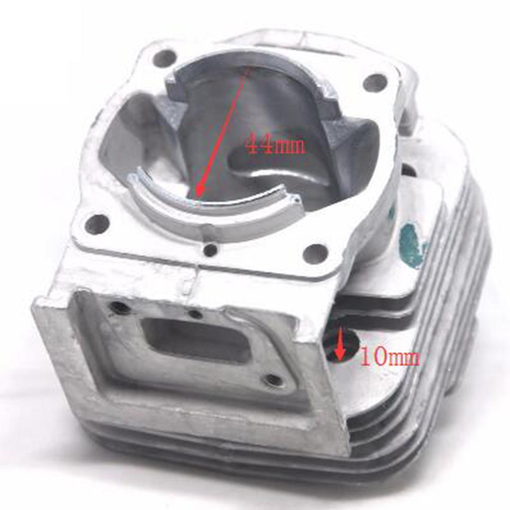 44mm Cylinder & Piston Set & Gasket Top End Kit for 52cc Engine Motorcycle