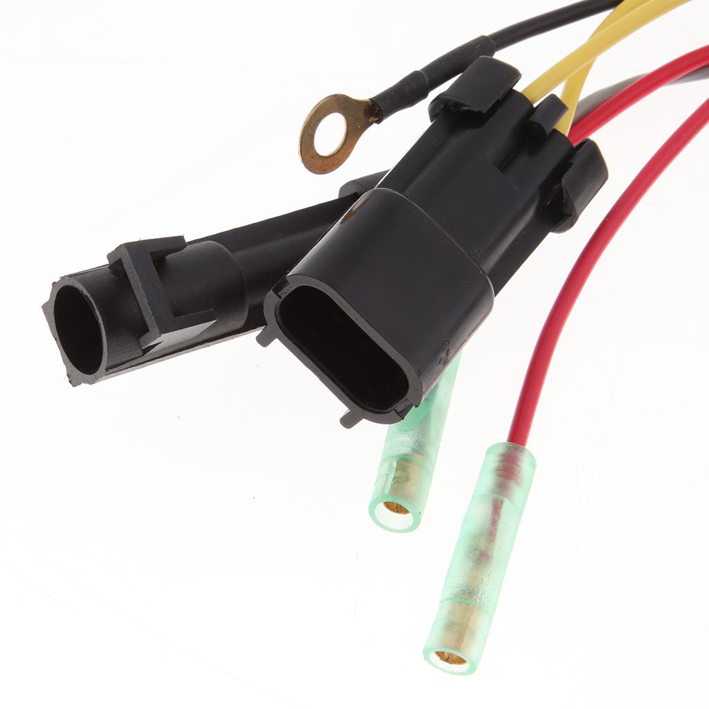 Regulator Rectifier For Mercury Marine 6 Wire W/ Plug Connectors 883072T2
