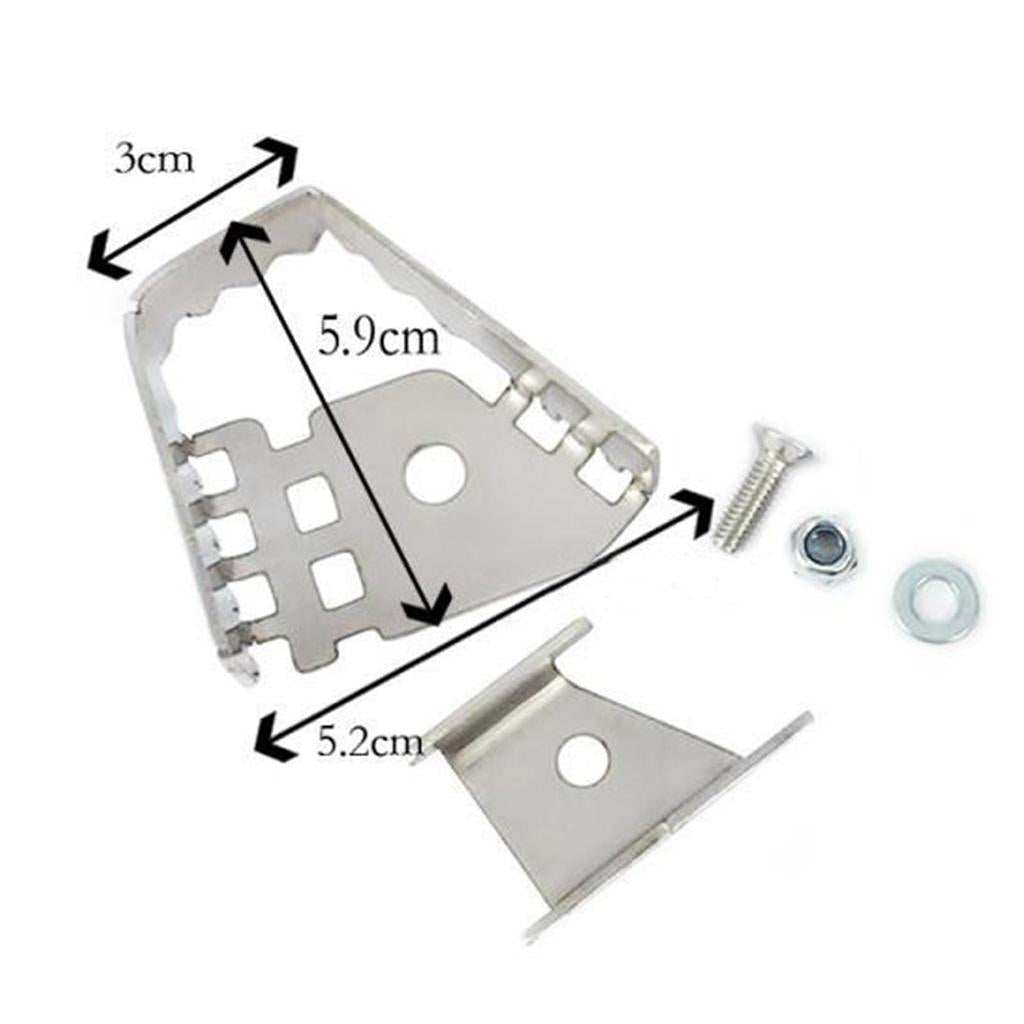 Black Motorcycle Rear Brake Pedal Enlarger for BMW F650GS F700GS F800GS/ADV