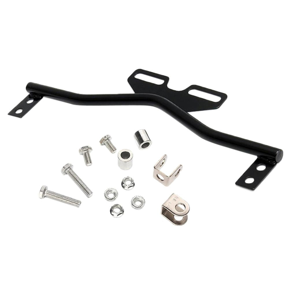 Motorcycle Driving Lamp Spot Fog Turn Signal Light Bracket for Harley Black
