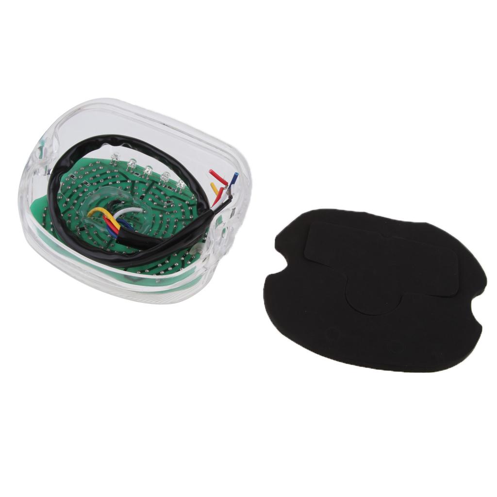 Motorcycle LED Brake Tail Light Integrated Turn Signals Lamp for Harley