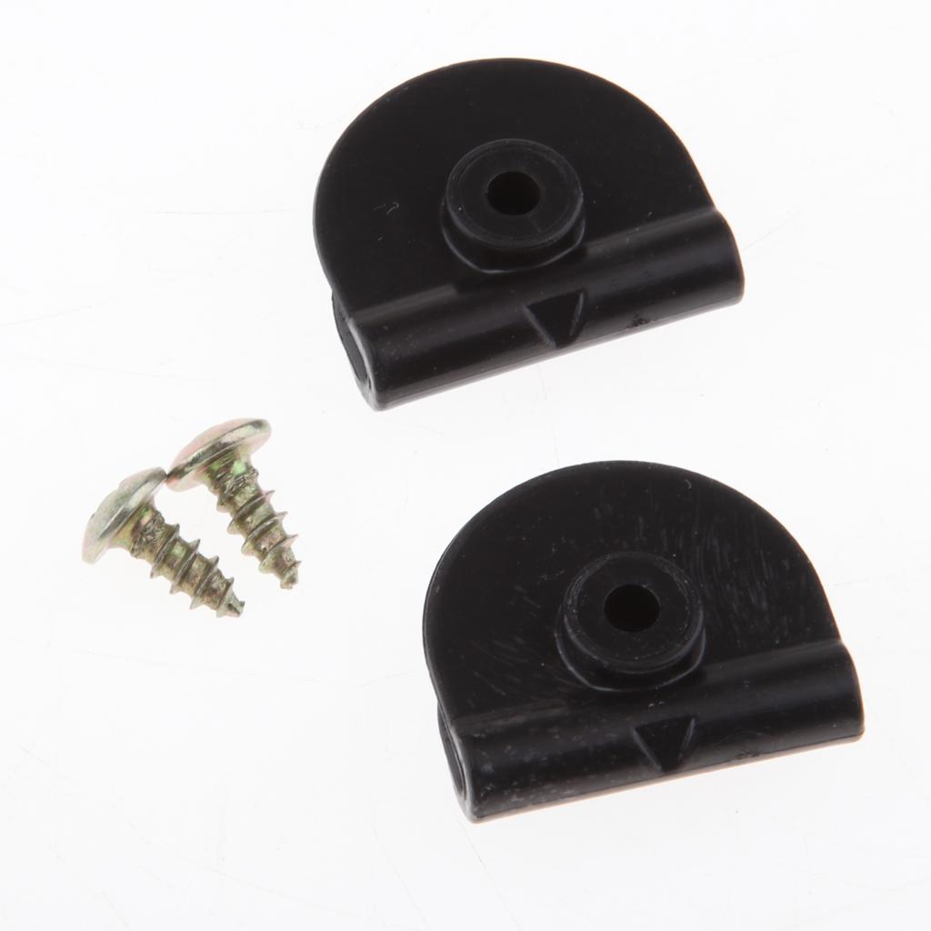 2xClips for Sportster XL883 XL1200 48 72 04-17 Battery Left Side Cover