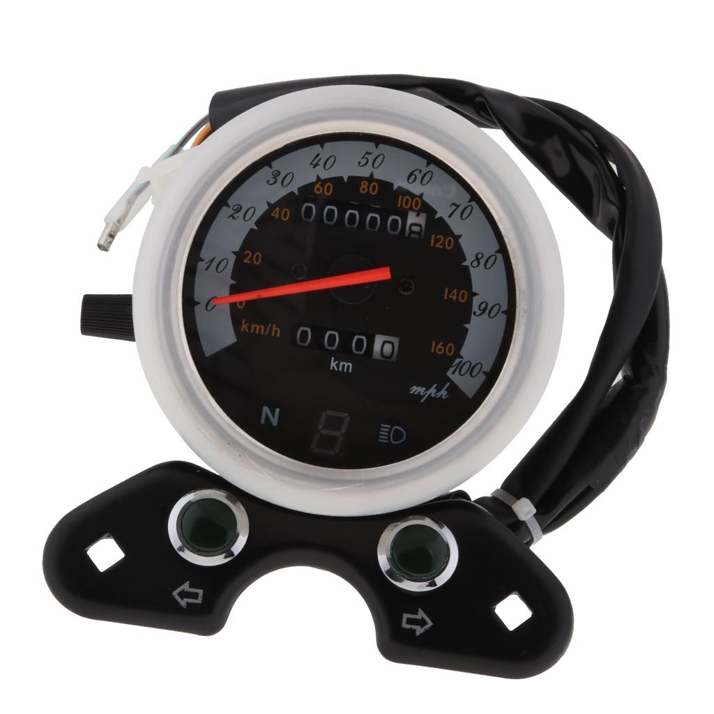 Motorcycle Odometer Tachometer Speedometer Backlight for Honda CG125