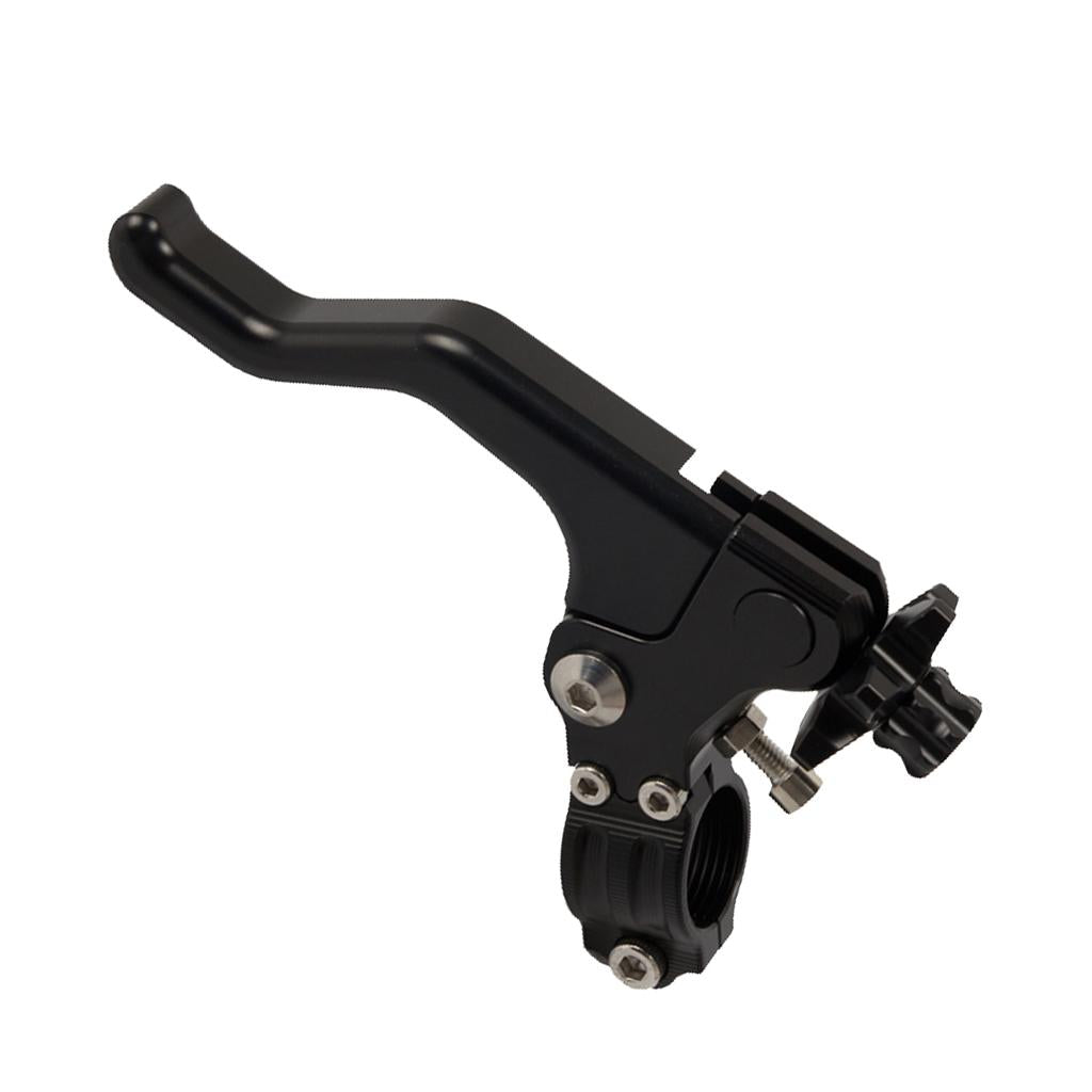 Adjustable Short Stunts Brake Clutch Lever for Motorcycle ATV Black