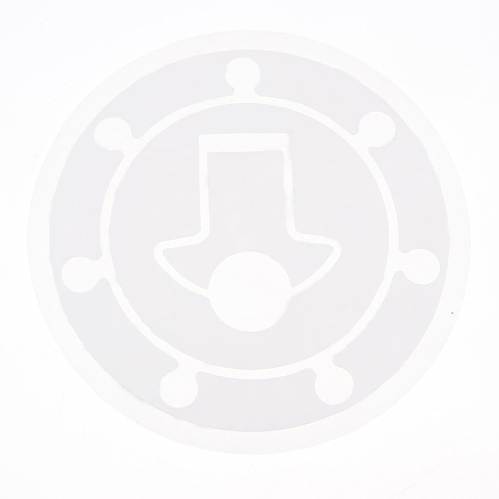 3D Carbon Fiber Gas Cap Tank Cover Pad Sticker For KTM DUKE RC 125 200 390