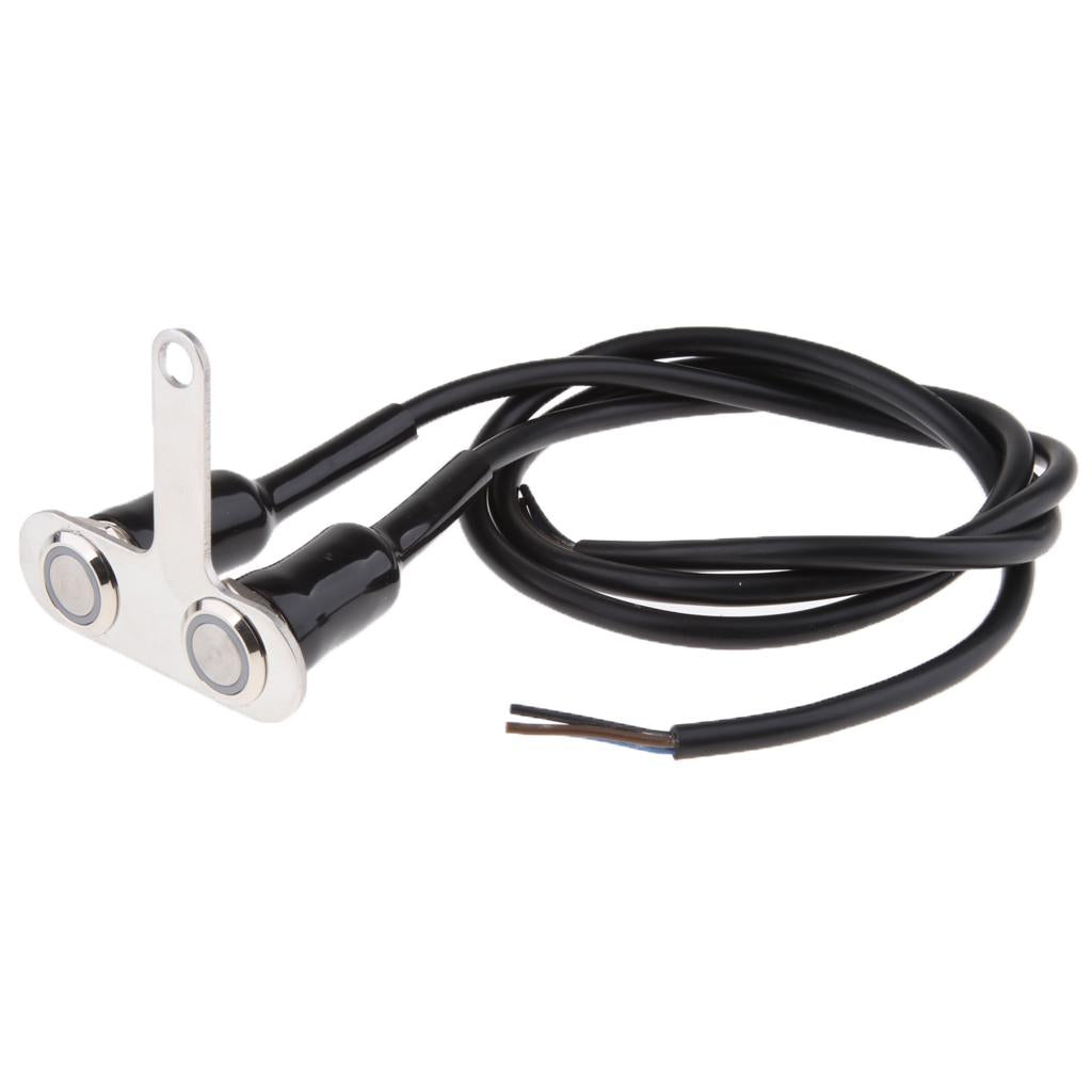 Universal Motorcycle LED Headlight Fog Lamp Horn Handlebar Switch Model B