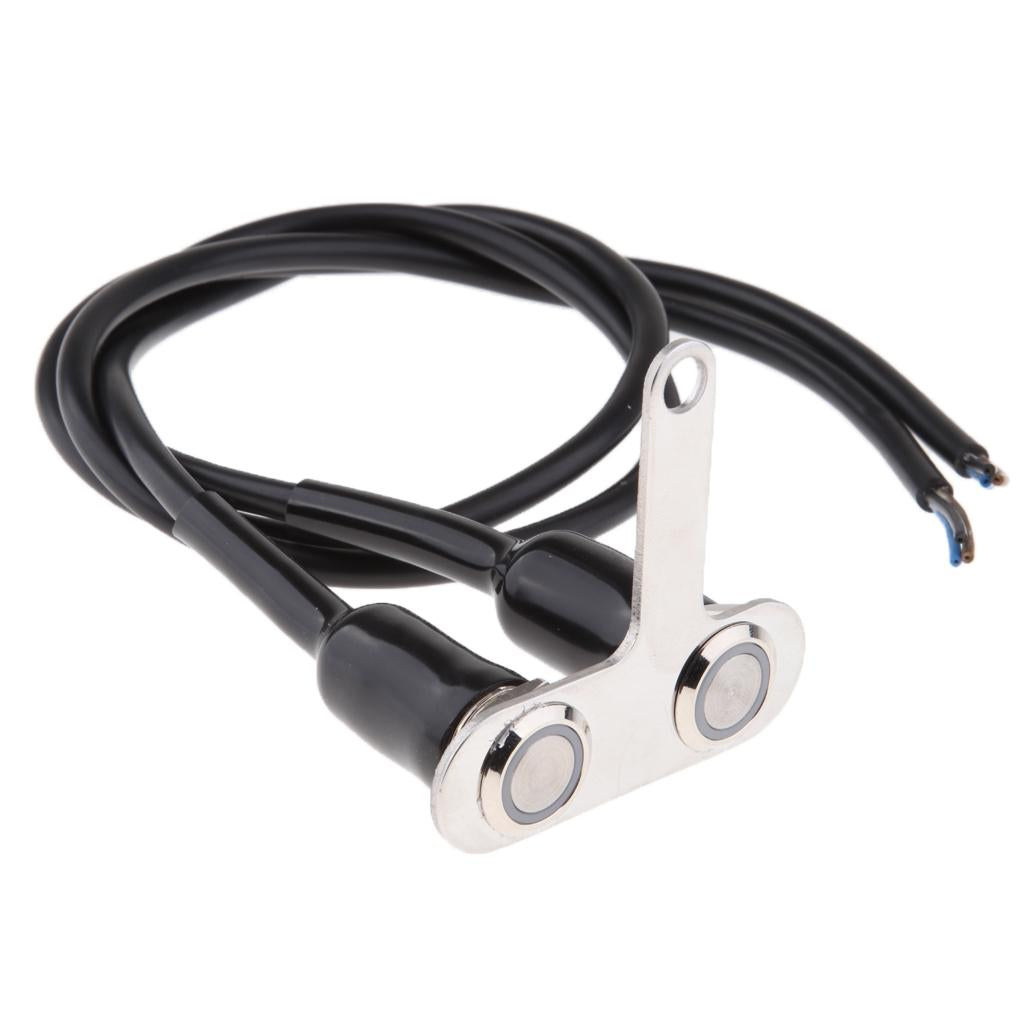 Universal Motorcycle LED Headlight Fog Lamp Horn Handlebar Switch Model B