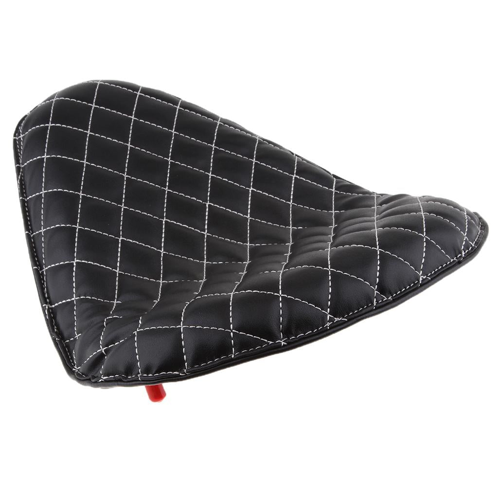 Universal Motorcycle Front Rider Driver Solo Seat Cover Cushion Pad