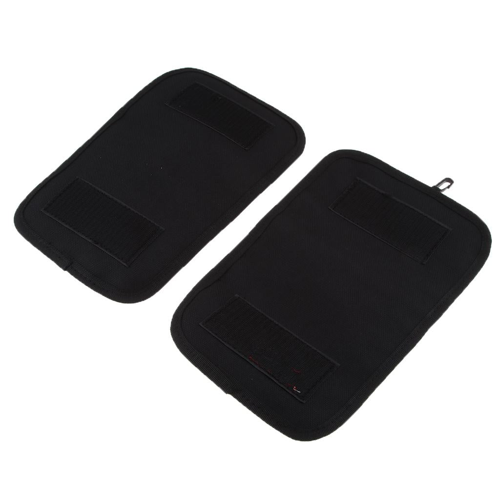 2 x Saddlebag Organizer Hard Bags Storage for Harley Touring Bagger 2008-18