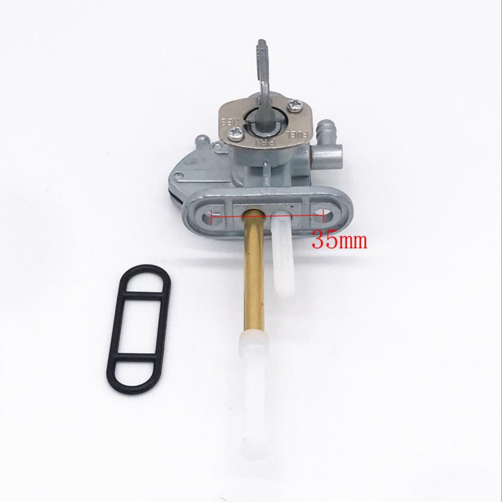 AluminumGas Petcock Switch Valve Universal for Kawasaki Ninja 250R EX250F 1988-1992 1994-2001