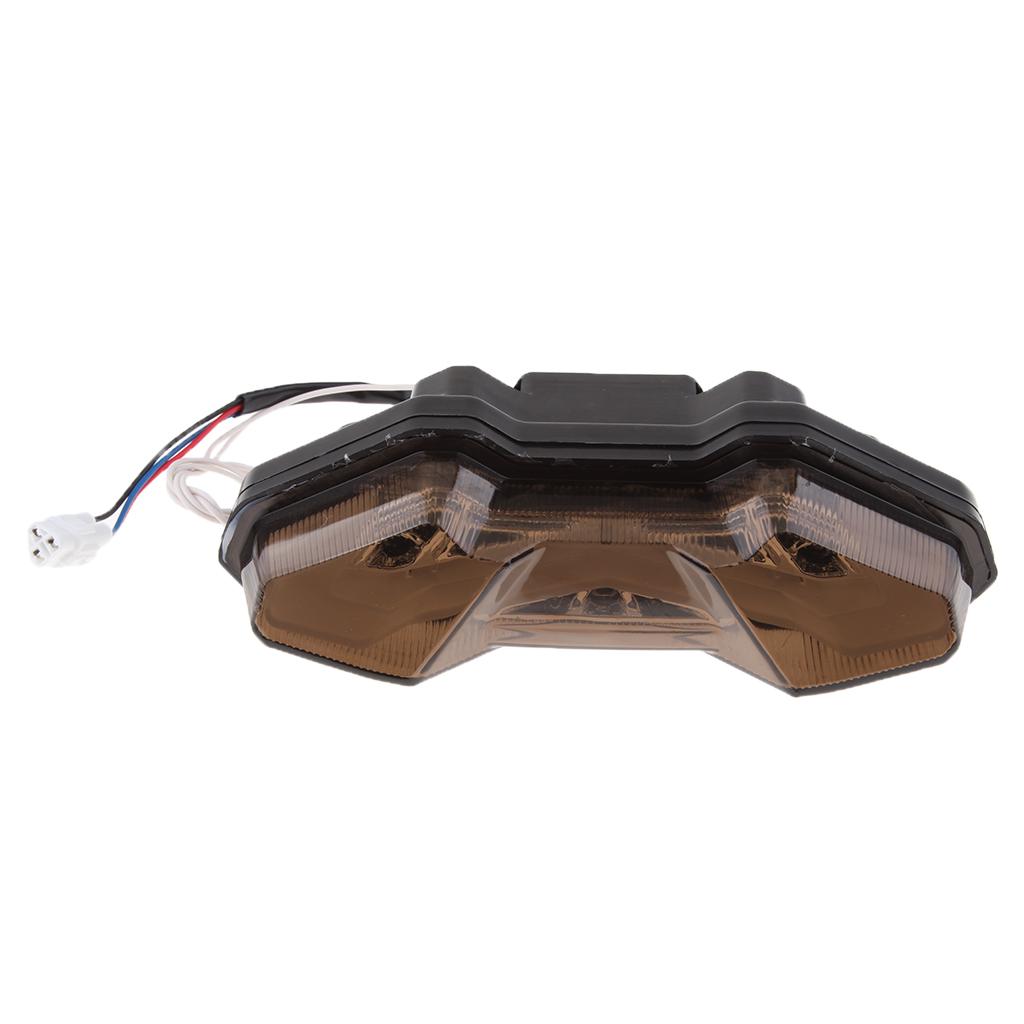 Motorcycle Rear Tail Light LED Turn Signal For Yamaha FZ09 MT09 Tracer Smoke