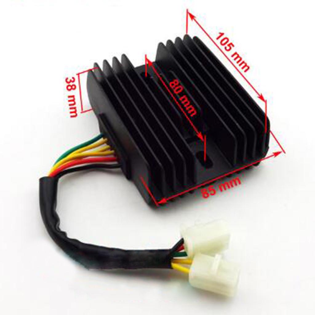 6 Wires Voltage Regulator Rectifier for CF250cc ATV Go Kart Moped Scooter