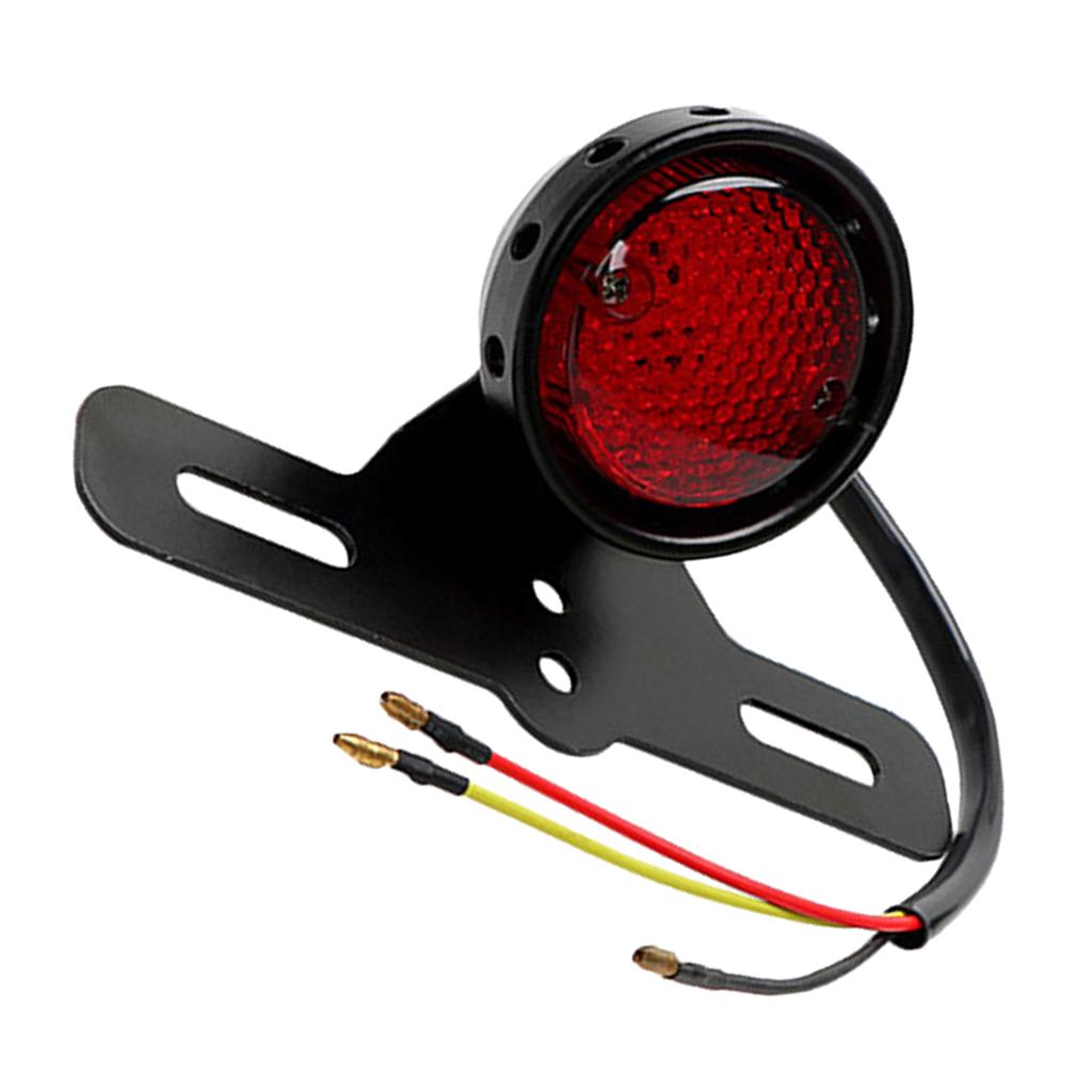 Universal Motorcycle Rear Tail Light Lamp for Harley Chopper Cafe Racer