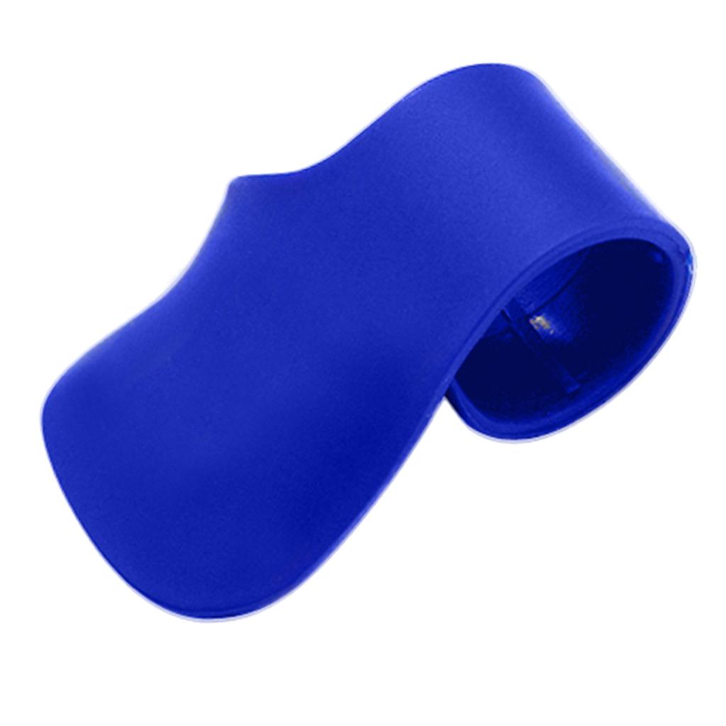 Motorcycle Cruise Control Throttle Assist Wrist Rest Aid Grip Blue