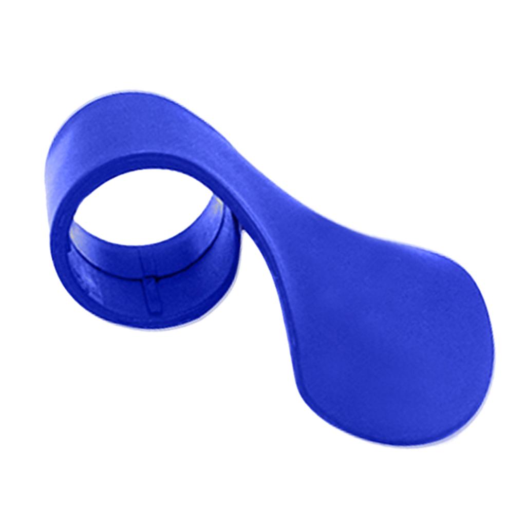 3xMotorcycle Cruise Control Throttle Assist Wrist Rest Aid Grip Blue