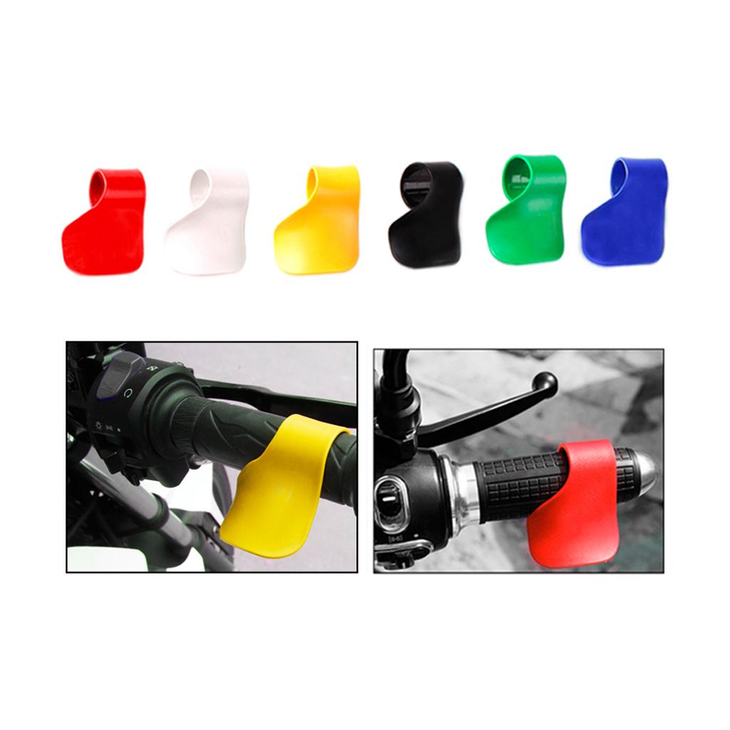 Motorcycle Cruise Control Throttle Assist Wrist Rest Aid Grip Red