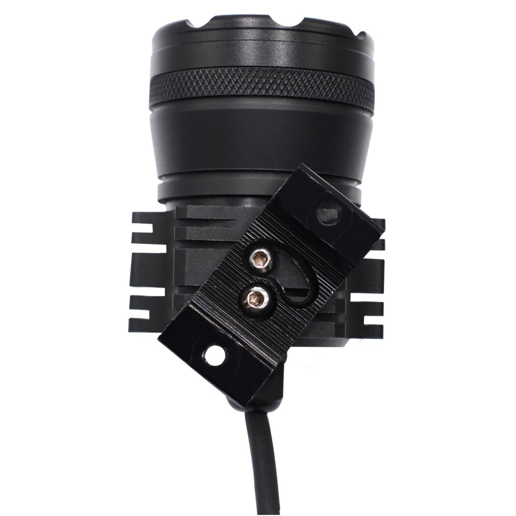 Motorcycle Front LED High/Low Beam Bulbs Headlight Flash Head Lamp 45W