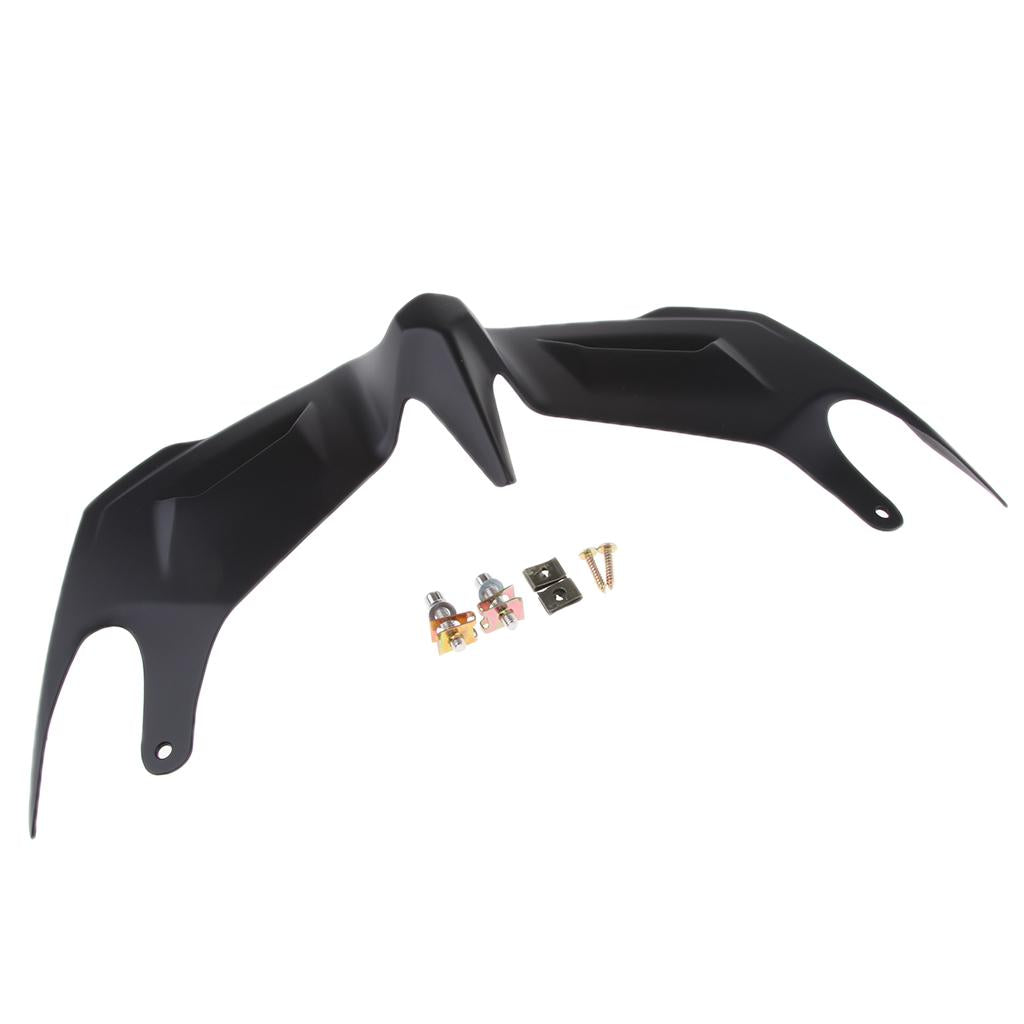 Front Fairing Aerodynamic Winglets for YAMAHA YZF-R3 & R25 Matte Black