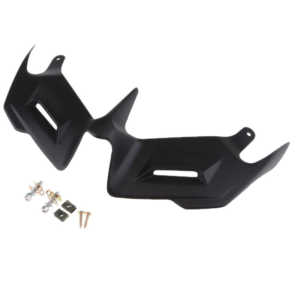 Front Fairing Aerodynamic Winglets for YAMAHA YZF-R3 & R25 Matte Black