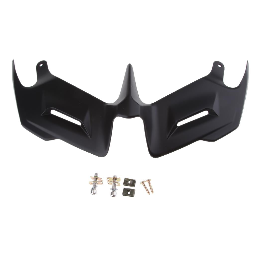 Front Fairing Aerodynamic Winglets for YAMAHA YZF-R3 & R25 Matte Black