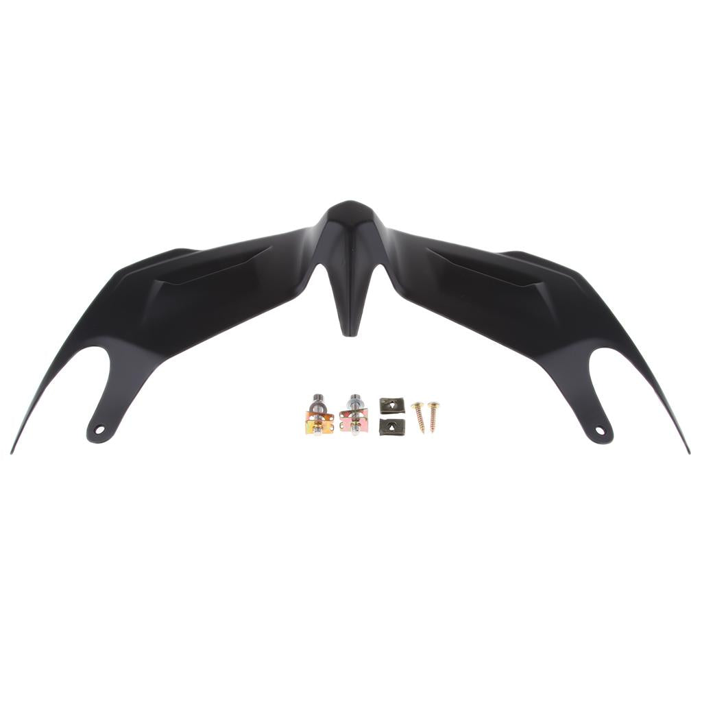 Front Fairing Aerodynamic Winglets for YAMAHA YZF-R3 & R25 Matte Black