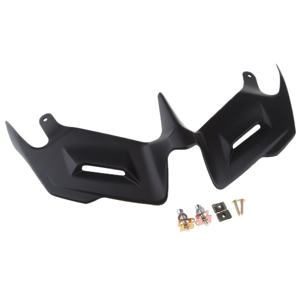 Front Fairing Aerodynamic Winglets for YAMAHA YZF-R3 & R25 Matte Black
