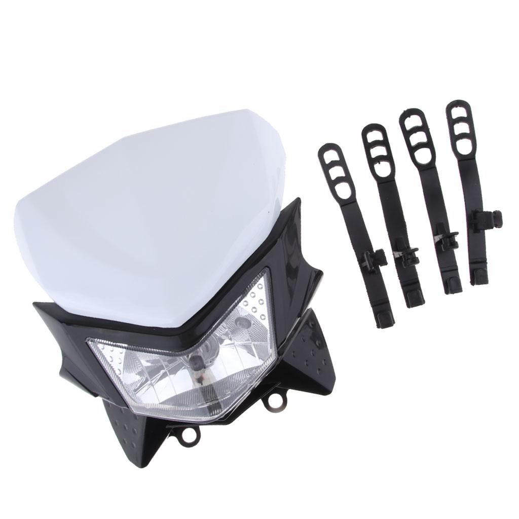 Motorbike Streetfighter LED Headlight For KTM SX EXC XCF SXF GSX ZXR White