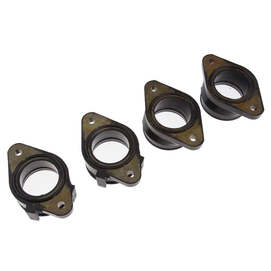 4pcs Carburetor Intake Boot Holder for for Suzuki GSF1250 Bandit 1250 2007-2012
