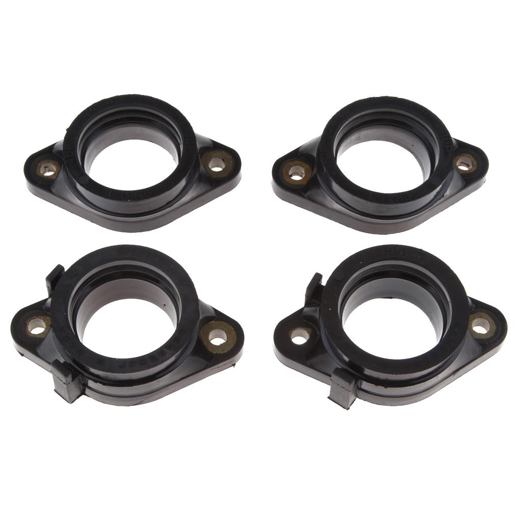 4pcs Carburetor Intake Boot Holder for for Suzuki GSF1250 Bandit 1250 2007-2012
