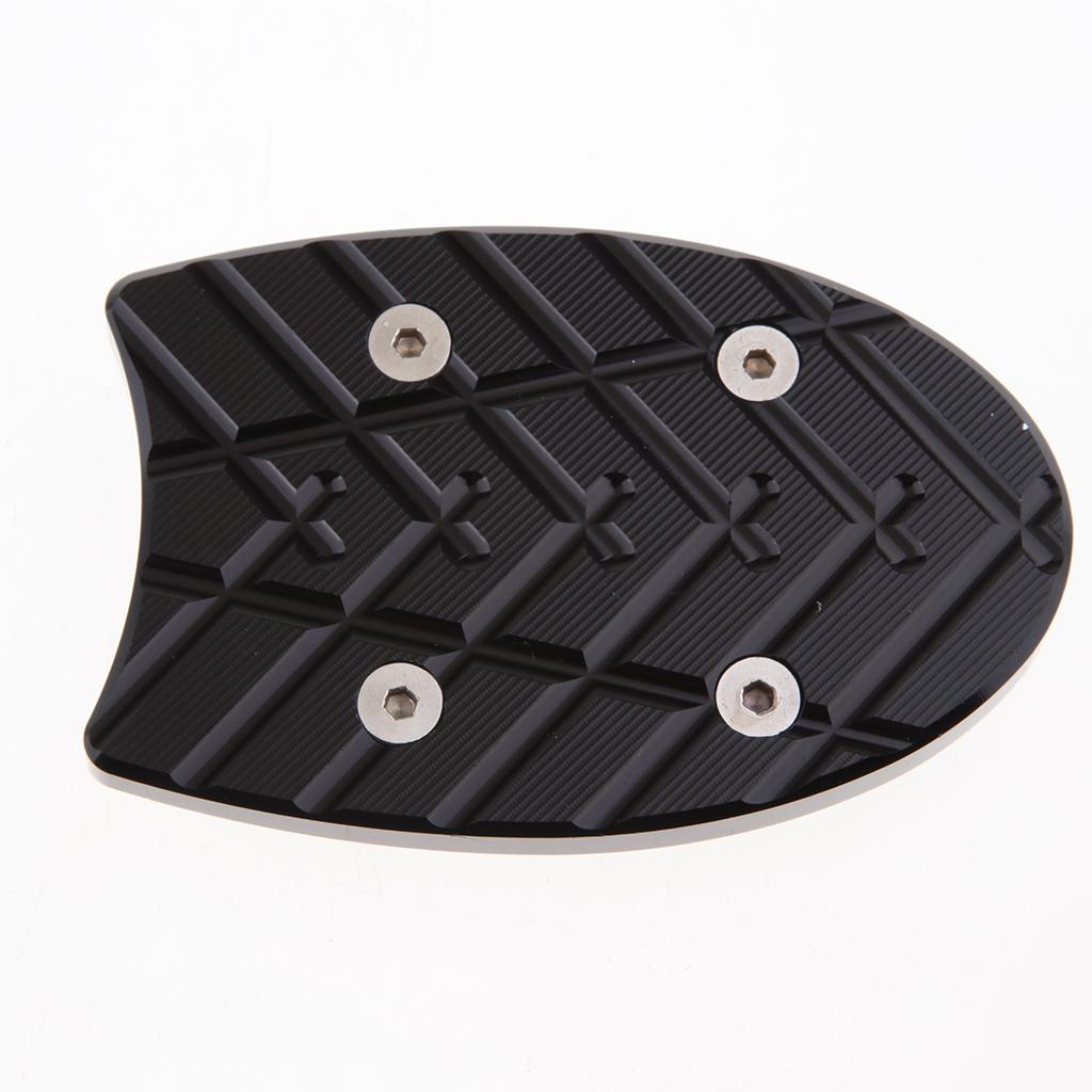 Sidestand Extension Enlarger Pad for Honda PCX 125/150 2018 Black