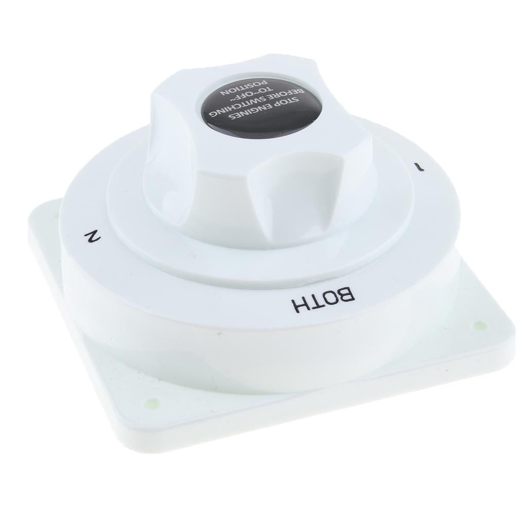 Marine Dual Battery Selector Switch for Boat RV Motor Replacement