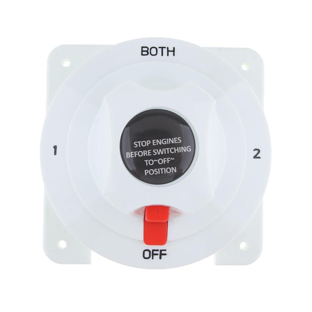 Marine Dual Battery Selector Switch for Boat RV Motor Replacement