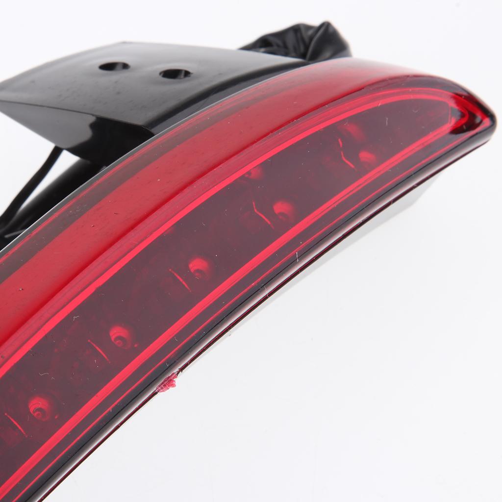 Motorcycle 12V LED Brake Running Lamp Rear Tail Light for Harley Red
